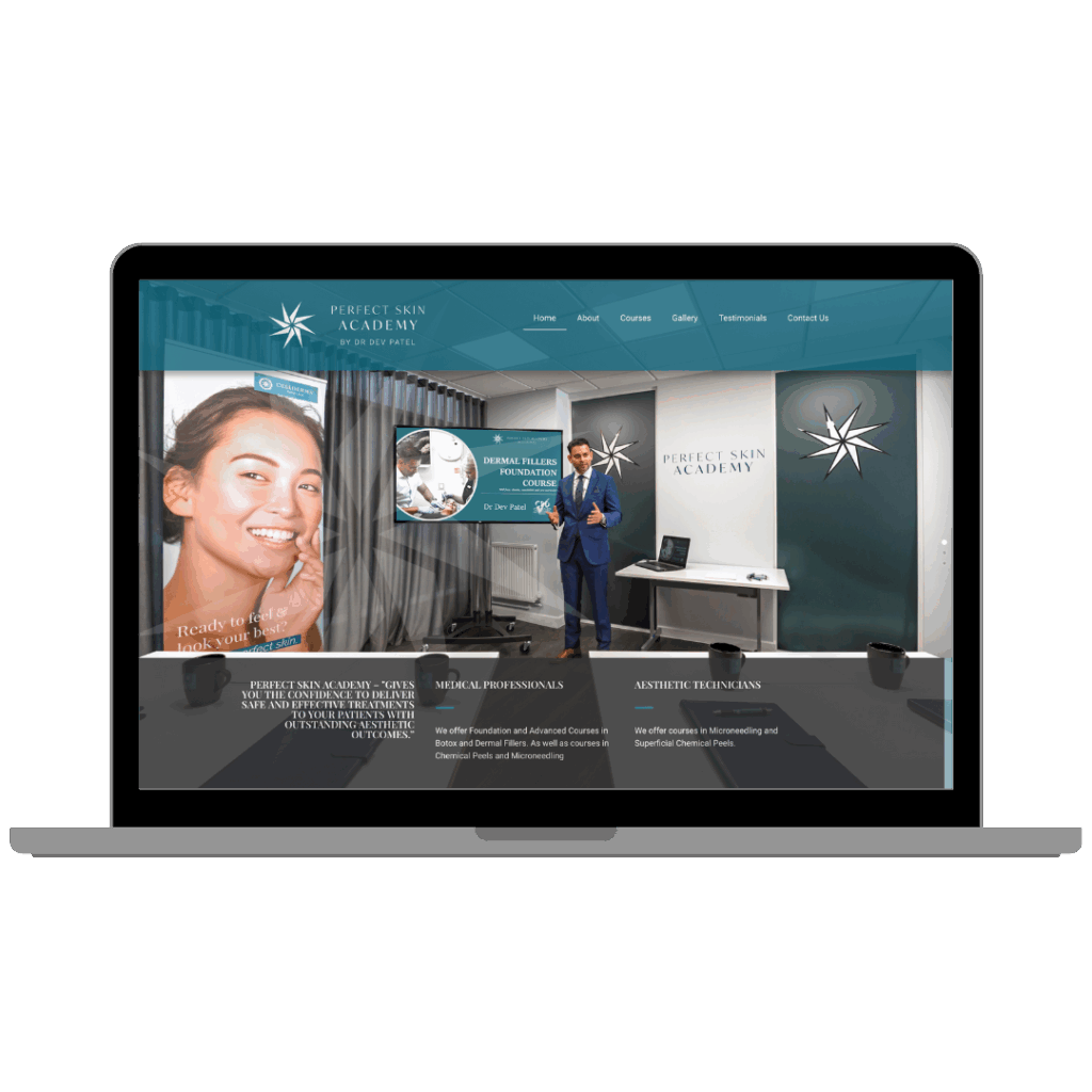 education website design