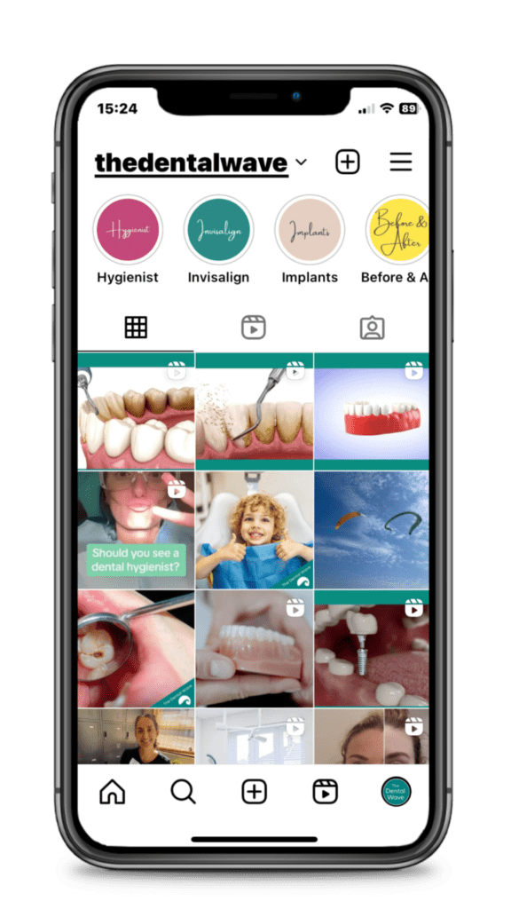 Dental Practice web design social media management for dentists