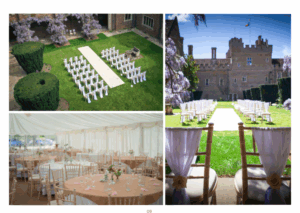 wedding venue marketing, wedding brochure design
