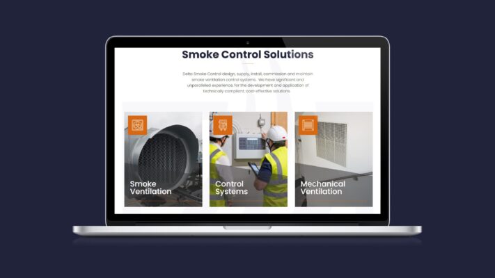 smoke control web design